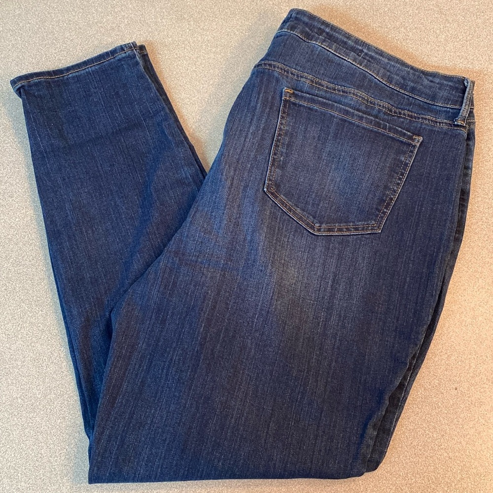 NYDJ - high rise skinny jeans. Size 16